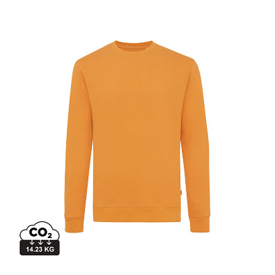 Iqoniq Zion Rundhals-Sweater, sonnenuhr orange, XL