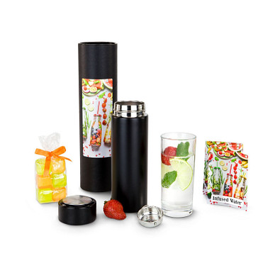Isolierflasche Infused Water 2Go, 350 ml, bunt