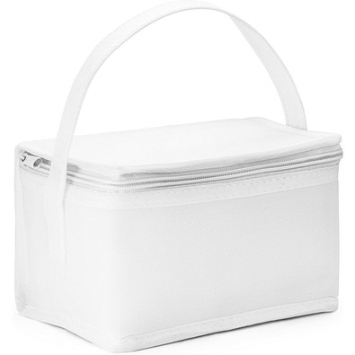 IZMIR. Kühltasche 3l aus Vliesstoff (80 g/m²), Weiß