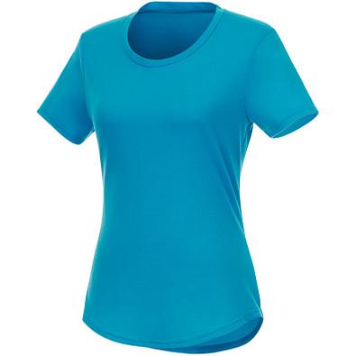 ELEVATE Damen T-Shirt Jade aus recyceltem Material, blau, M ELEVATE Damen T-Shirt Jade aus recyceltem Material, blau, M