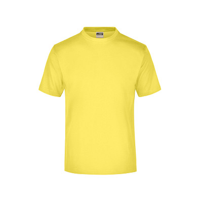 JAMES & NICHOLSON Herren T-Shirt, gelb, M