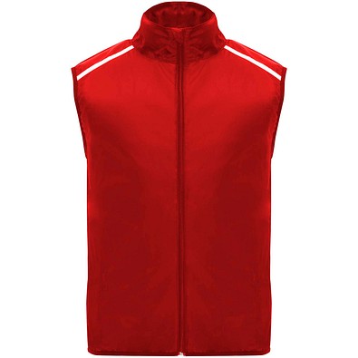 Jannu leichte Laufweste Unisex, rot, L