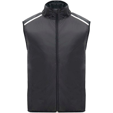 Jannu leichte Laufweste Unisex, schwarz, S
