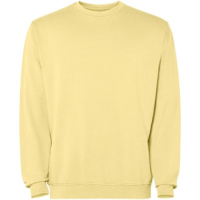 Jaya Pullover mit Rundhalsausschnitt Unisex, gelb, L