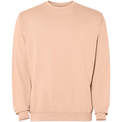 Jaya Pullover mit Rundhalsausschnitt Unisex, hellorange, L