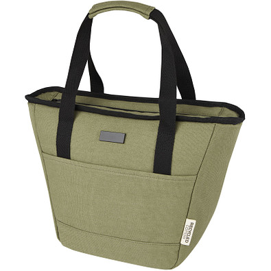 Joey GRS-recycelte Canvas-Lunch-Kühltasche 6 L für 9 Dosen, olive