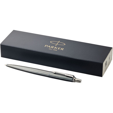 PARKER Druckkugelschreiber Jotter Metall, grau PARKER Druckkugelschreiber Jotter Metall, grau