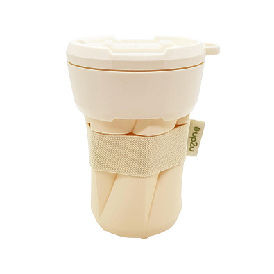 Kaffeebecher up2u, 0,35 l, creme