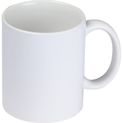 Kaffeetasse aus Keramik, 300 ml, weiss Kaffeetasse aus Keramik, 300 ml, weiss