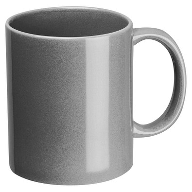 Kaffeetasse aus Keramik, 300ml, grau