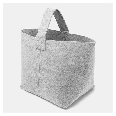 Kaminholz-Tasche COSY,grau