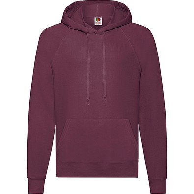 Kapuzen-Sweatshirt Lightweight Hooded S Unisex, M, BORDEAUX