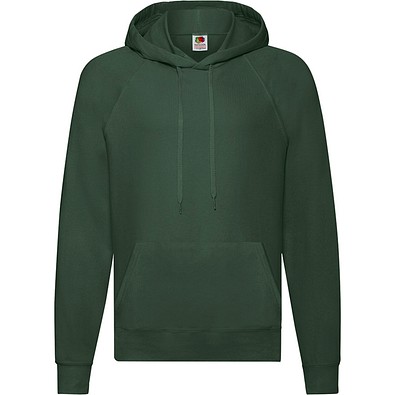 Kapuzen-Sweatshirt Lightweight Hooded S Unisex, M, DUNKELGRÜN