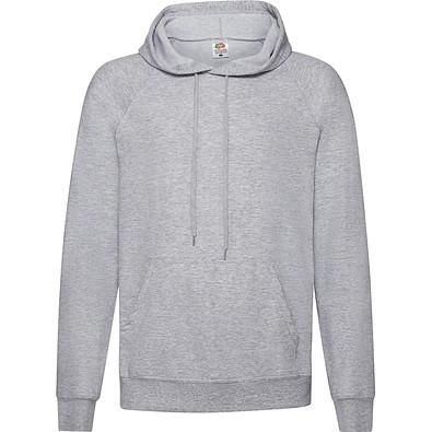 Kapuzen-Sweatshirt Lightweight Hooded S Unisex, XL, GRAU