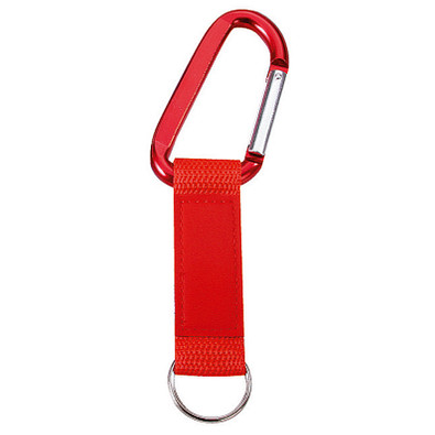 METMAXX® Schlüsselanhänger ImageClick mit Karabinerhaken, rot