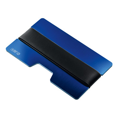 reflects® Kartenetui mit RFID Ausleseschutz Sakumono, blau reflects® Kartenetui mit RFID Ausleseschutz Sakumono, blau