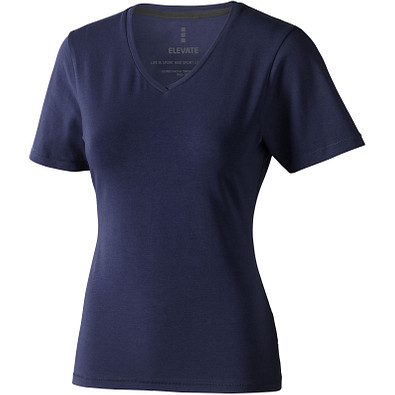 ELEVATE Damen Öko T-Shirt Kawartha, dunkelblau, XS