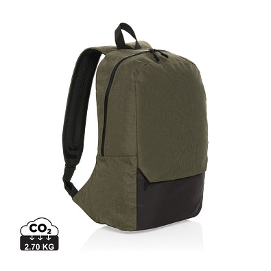 Kazu AWARE™ 15,6 Zoll RPET Laptop-Rucksack, grün
