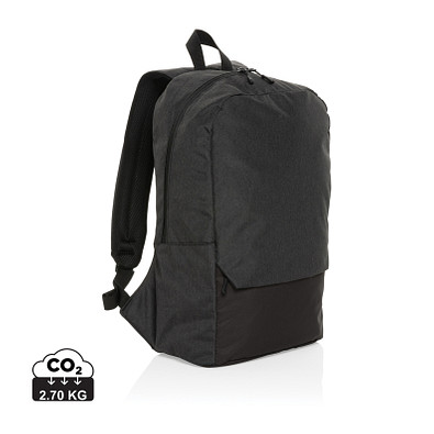 Kazu AWARE™ 15,6 Zoll RPET Laptop-Rucksack, schwarz