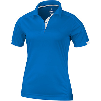 ELEVATE Damen Poloshirt Kiso cool fit, blau, M ELEVATE Damen Poloshirt Kiso cool fit, blau, M