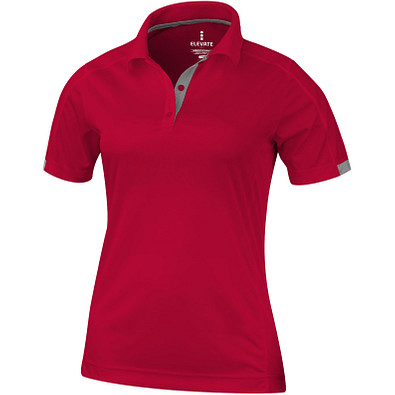 ELEVATE Damen Poloshirt Kiso cool fit, rot, XS ELEVATE Damen Poloshirt Kiso cool fit, rot, XS