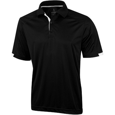 ELEVATE Herren Poloshirt Kiso cool fit, schwarz, XL ELEVATE Herren Poloshirt Kiso cool fit, schwarz, XL