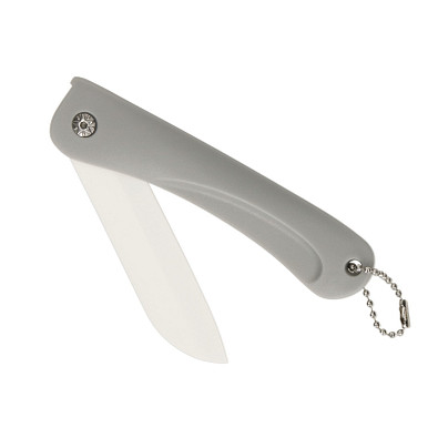 Klappmesser "Lunchtime", grau/weiß Klappmesser "Lunchtime", grau/weiß