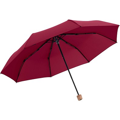 Knirps Timber manual Taschenschirm, hibiscus