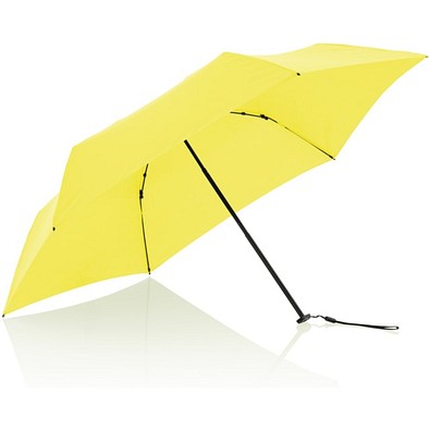 Knirps X4U ultra light slim manual Taschenschirm & Case, neon yellow