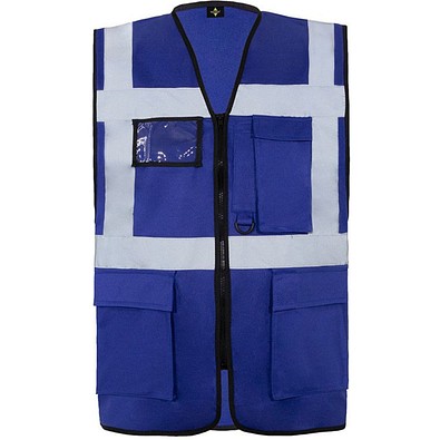 Korntex® Comfort Warnweste Hamburg, Multifunktional, M, Königsblau