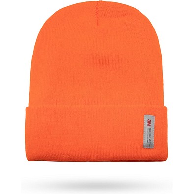 Korntex® ELITE” 3M Thinsulate Performance Strickmütze Husavik” - Orange - One Size, One Size, Orange