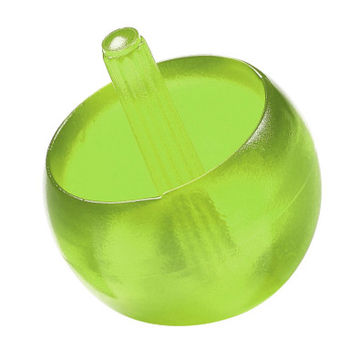 Kreisel Stehauf, 29 mm, klein, transparent-grün Kreisel Stehauf, 29 mm, klein, transparent-grün