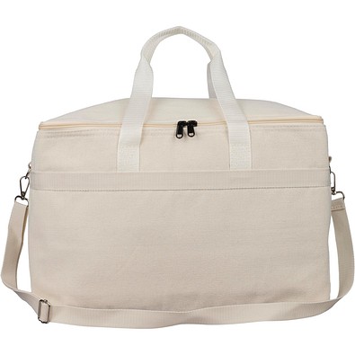 Kühltasche aus recyceltem Polycotton (330 g/m2) Luz, Beige