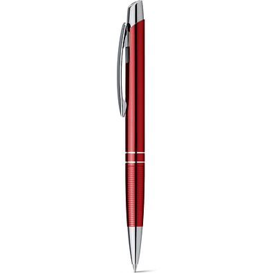 Kugelschreiber aus Aluminium, Rot