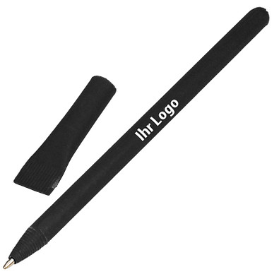 Kugelschreiber aus Papier, schwarz Kugelschreiber aus Papier, schwarz