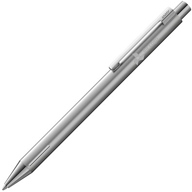 Kugelschreiber LAMY econ, Edelstahl matt