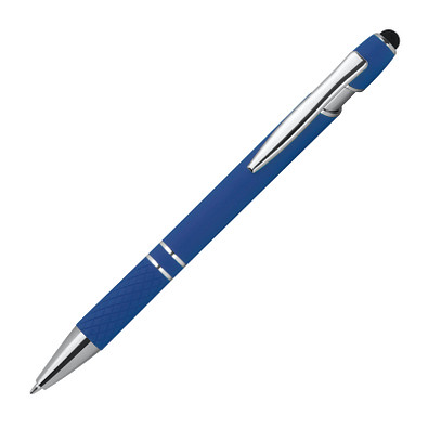 Kugelschreiber mit Muster, blau