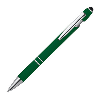 Kugelschreiber mit Muster, dunkelgrün