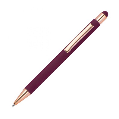 Kugelschreiber mit Touch-Pen Miramar,burgund