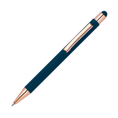Kugelschreiber mit Touch-Pen Miramar,dunkelblau