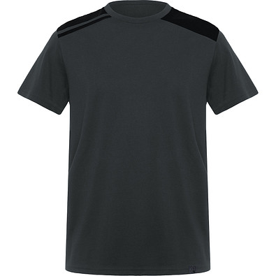 Kurzärmeliges T-Shirt Expedition in kombinierten Farben EXPEDITION, XXXL, bleigrau/schwarz