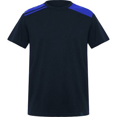 Kurzärmeliges T-Shirt Expedition in kombinierten Farben EXPEDITION, XXXL, navy/royalblau