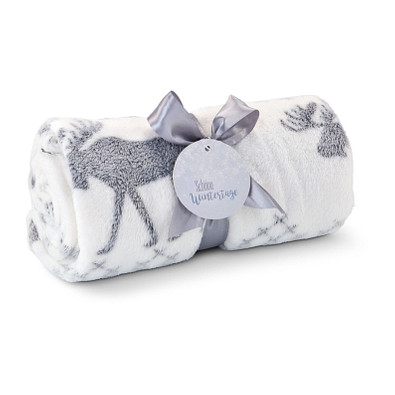 Kuscheldecke Rudolph weiß/grau Kuscheldecke Rudolph weiß/grau