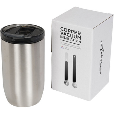 Lagom Kupfer-Vakuum Isolierbecher, 380 ml, silber Lagom Kupfer-Vakuum Isolierbecher, 380 ml, silber