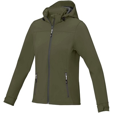 Langley Softshelljacke für Damen, Forest Green2, XL