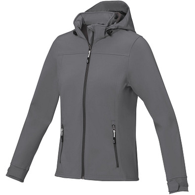 Langley Softshelljacke für Damen, stahlgrau,  M
