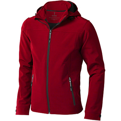 ELEVATE Herren Softshell Jacke Langley, rot, XS