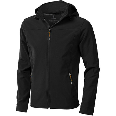ELEVATE Herren Softshell Jacke Langley, schwarz, XXL