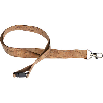 Lanyard aus Kork, beige