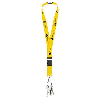 Lanyard Express, 25 mm, Gelb (Yellow 012 C)